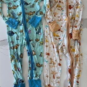 Little Sleepies OG Nemo and Lion King 12/18m Zippy